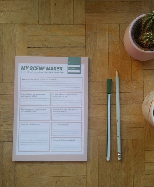 The Scene Maker - Fiche de travail scène